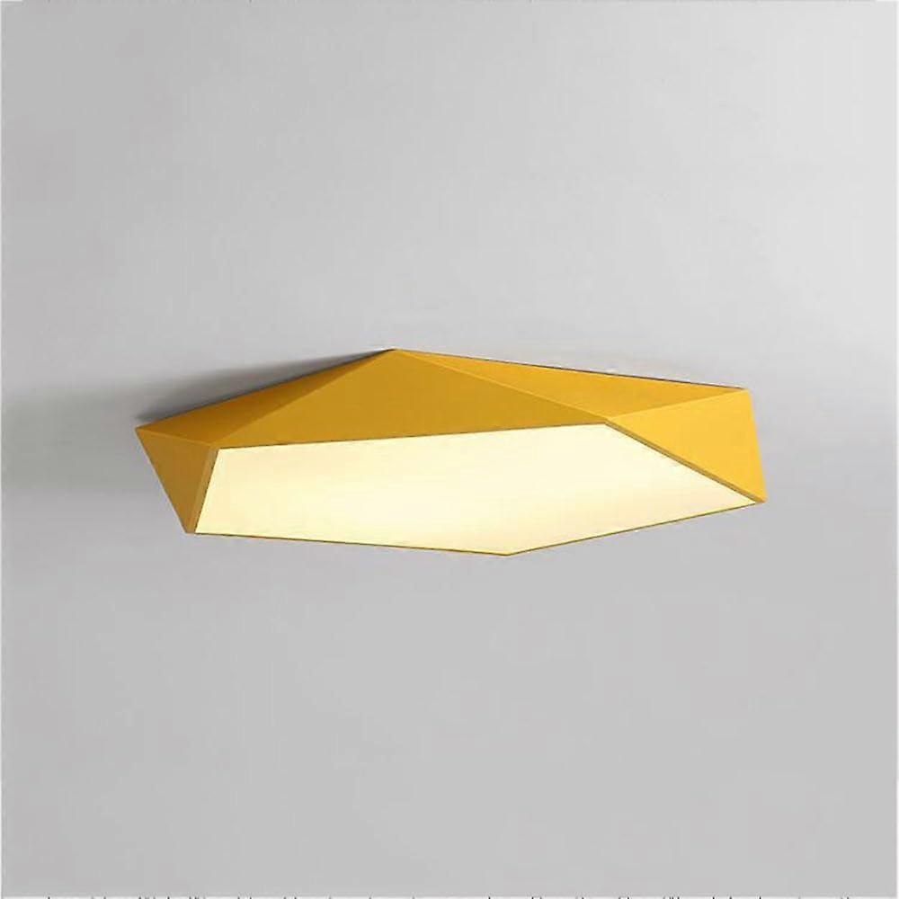 6000K Daylight LED Ceiling Light, Modern Minimalist Recessed Fixture for Home and Office, Large