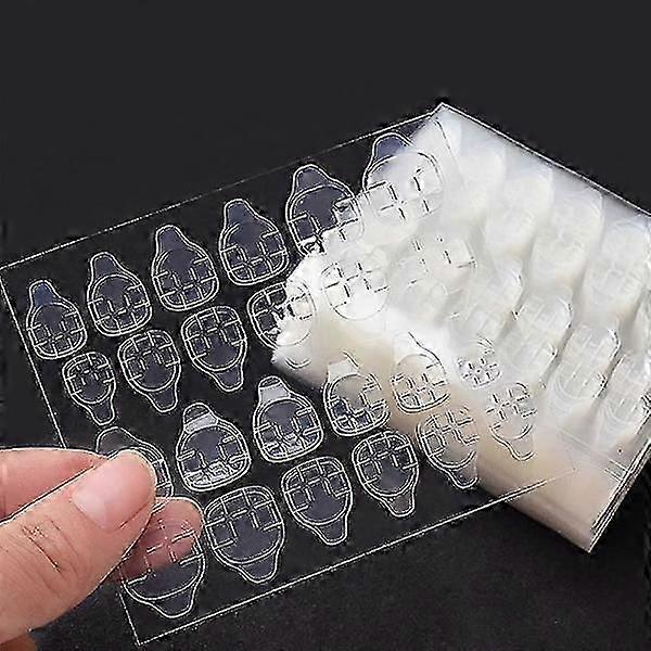 Transparent False Nail Stickers Double-Sided Nail Stickersi
