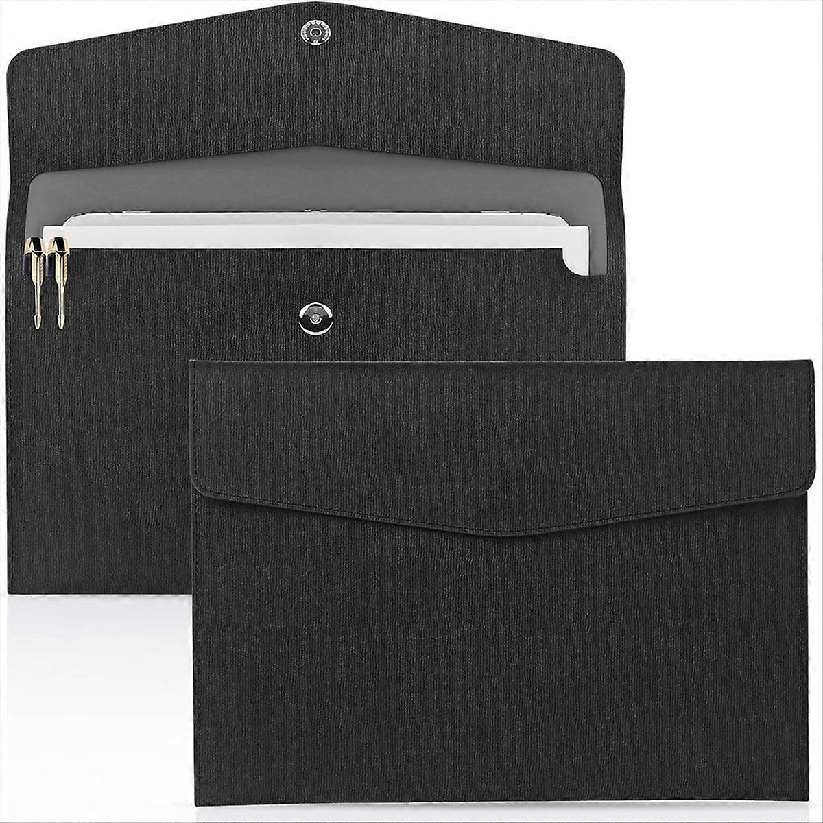 2Pcs Document File Folder, Waterproof Thin