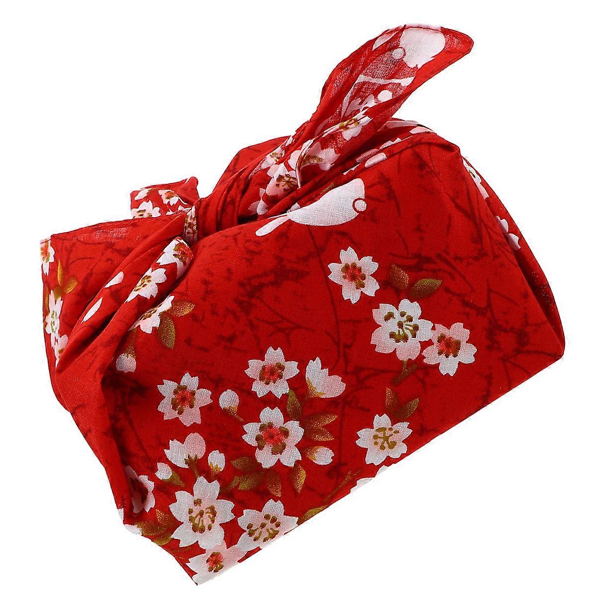 1pc ממחטה יפנית עמידה בנטו עטיפת מפת שולחן מפת שולחן