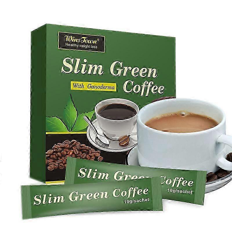 Café Verde Slim Verde com Controle de Ganoderma Perda de Peso Novo