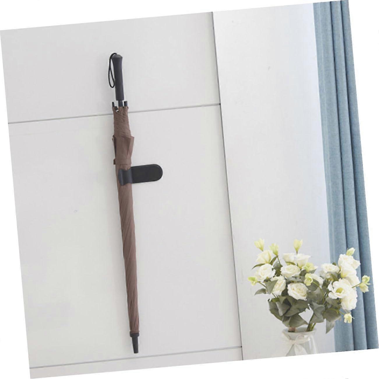 2 PCS Adhesive Car Umbrella Holder Hooks for Trunk, Easy Install Folding Umbrella Organizer