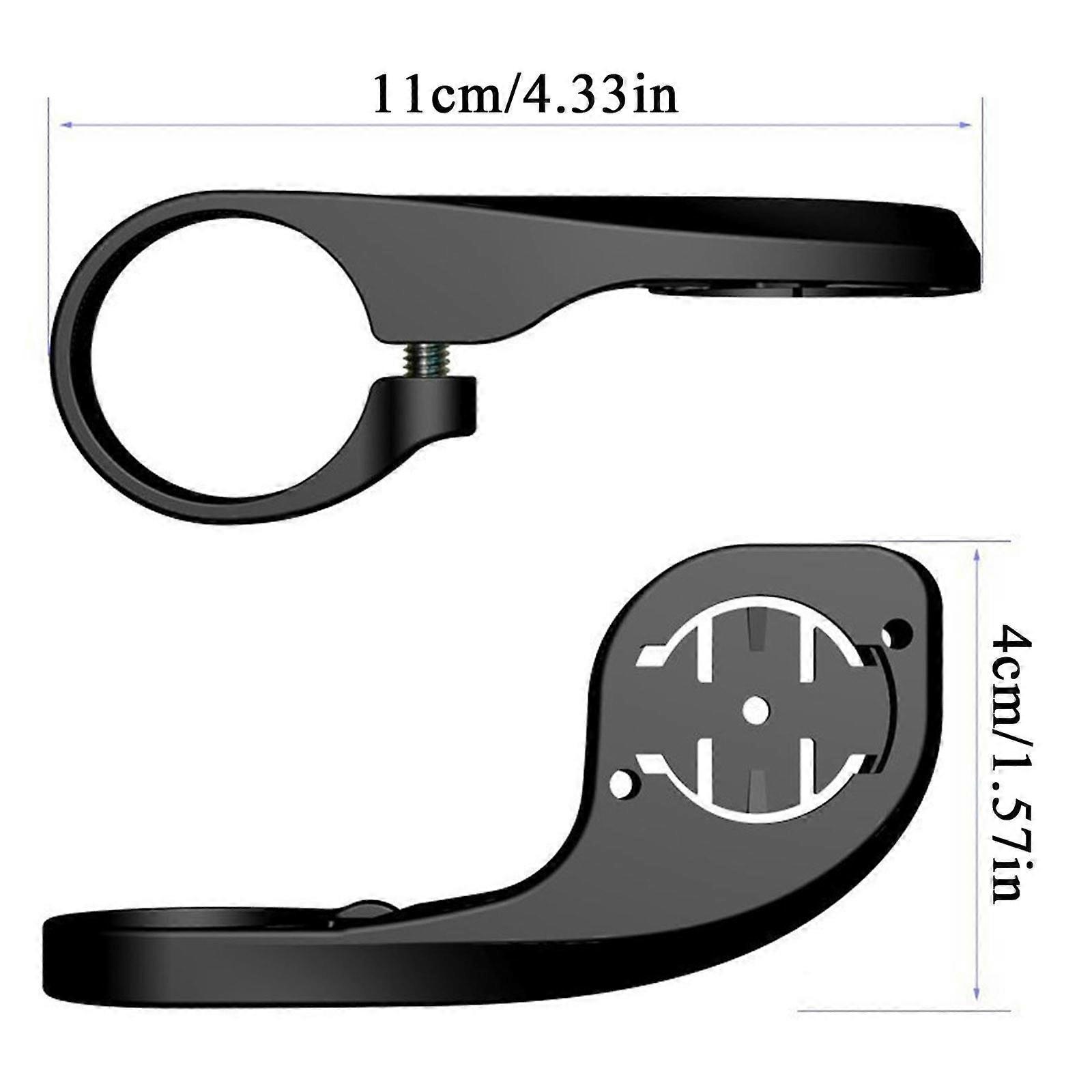 Cailmei Meter Frame Extension Frame Bicycle Meter Seat Bracket Black