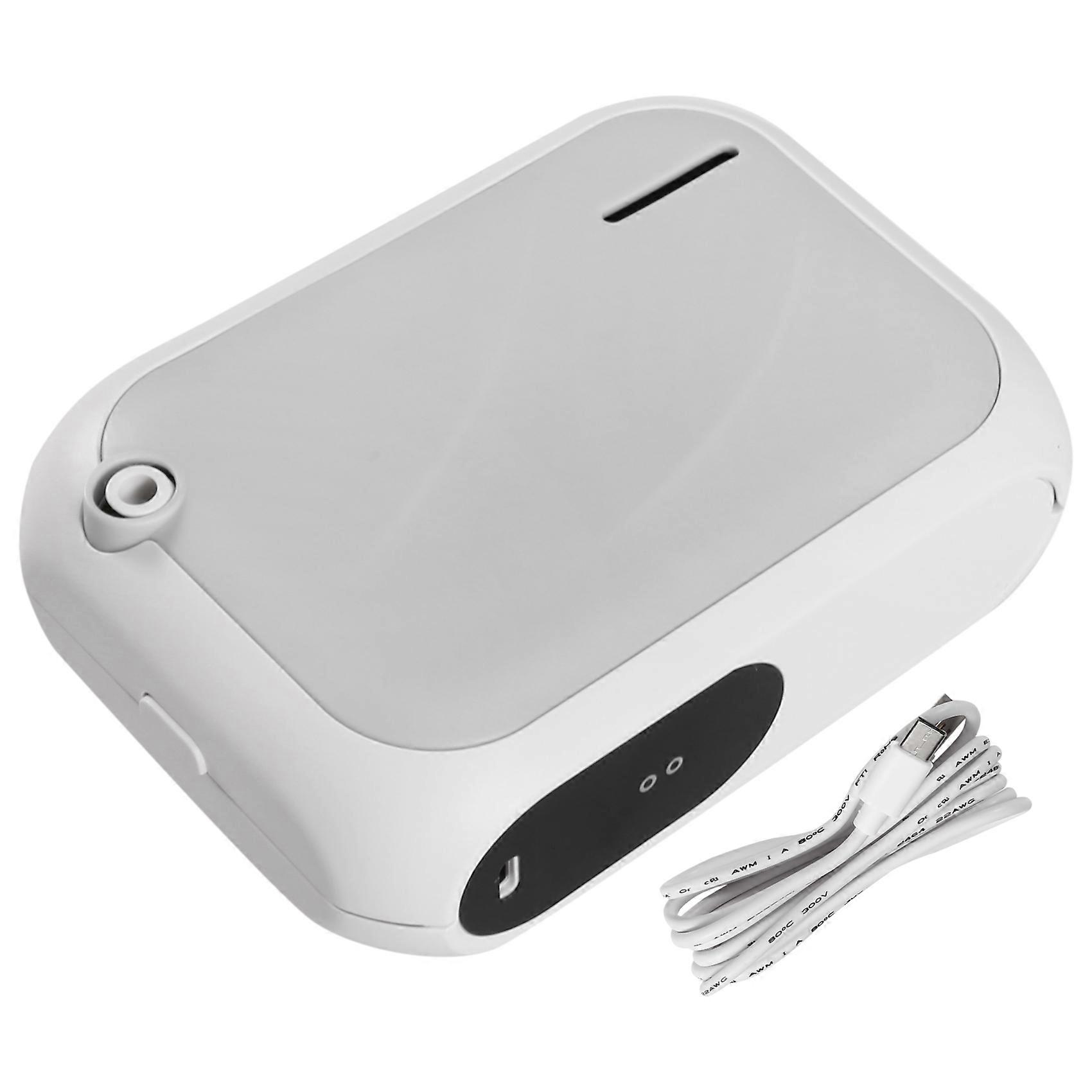 Bluetooth Aromatherapy Air Diffuser 200m3 USB Silent Essential Oil Diffuser Portable for Hotels and Spas Gray