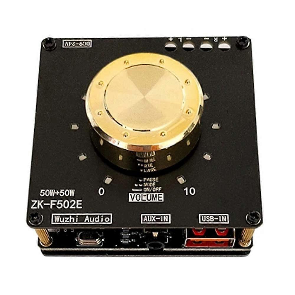 Volume Indicator Audio Amplifier Module LC Filter Stereo 50W+50W