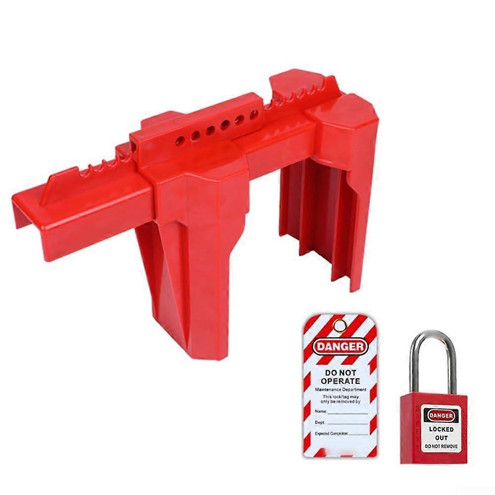 Ball Valve Locking Device Fits DN50DN200 Valves with Multiple Padlock Options for Water Safety