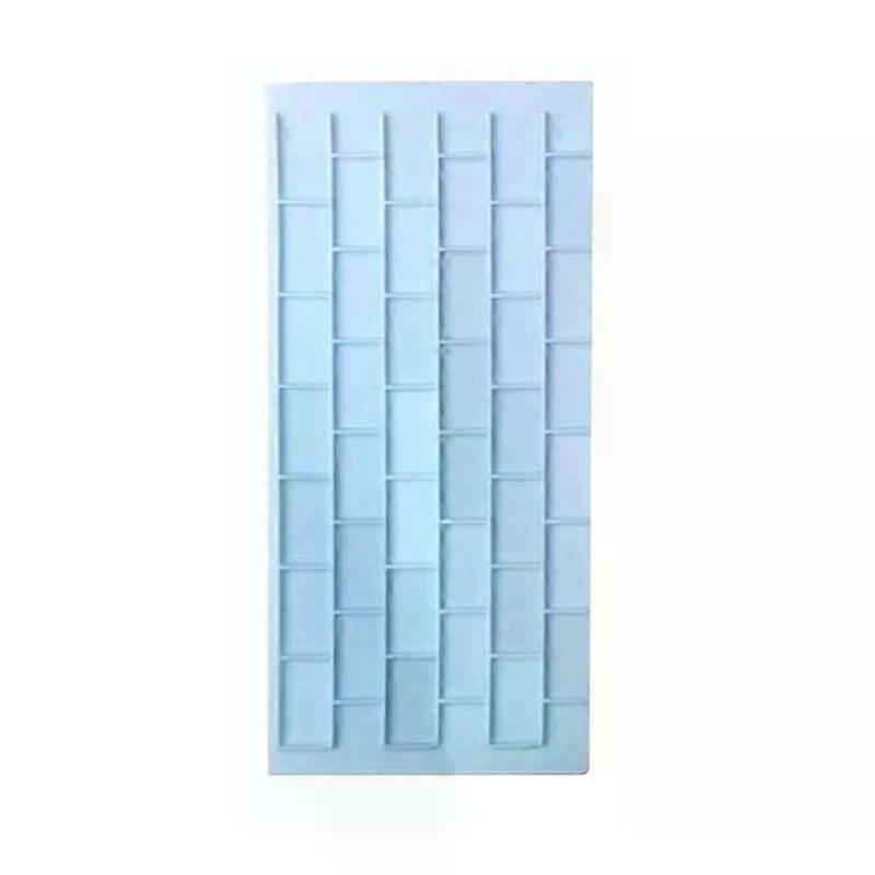 Moule �� gateau en silicone Bergame, ��corce d'arbre et mur de briques, polym��res, har ant, outils de d��coration, fournitures, ensemble de 2 p