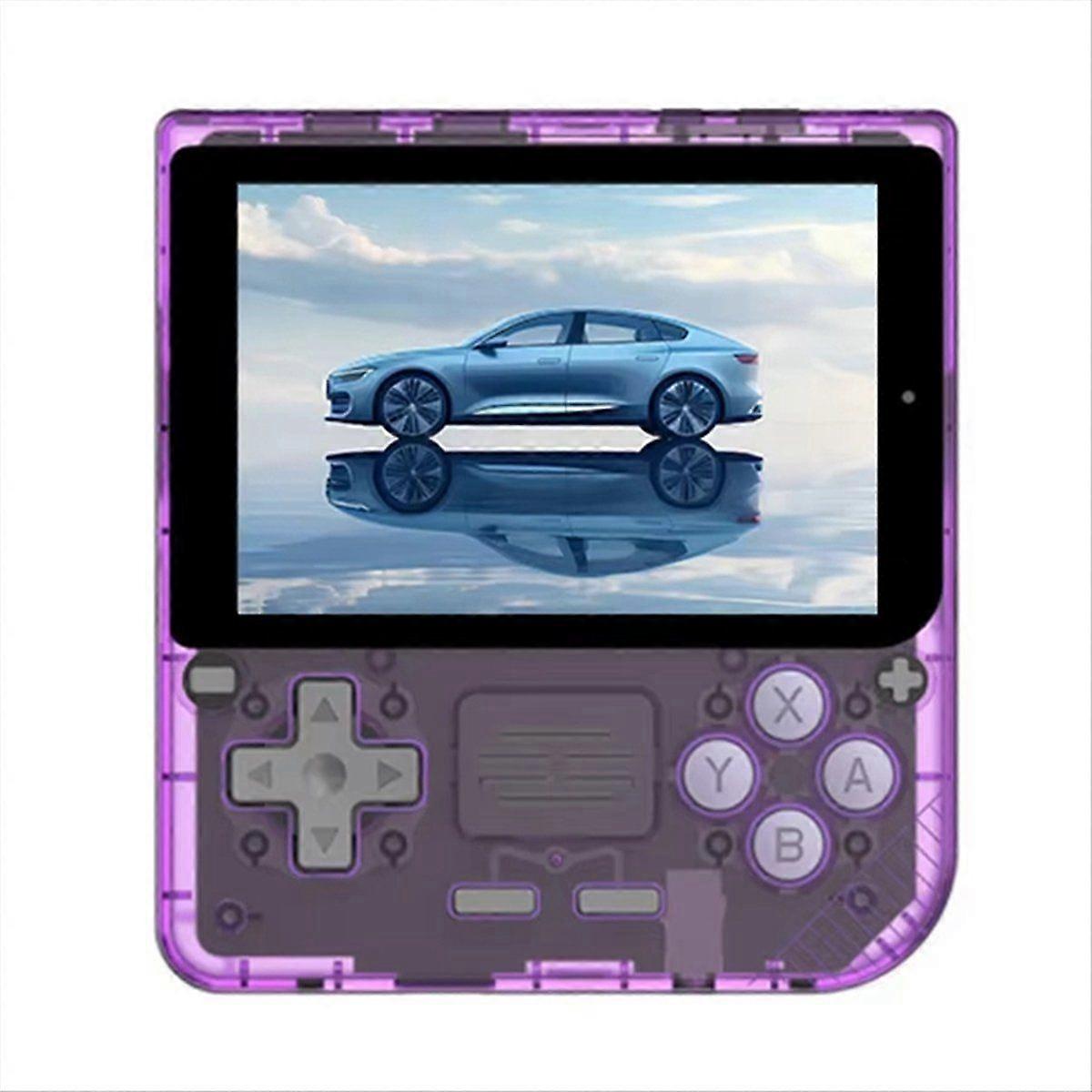 V10 Retro Handheld Game Console 3.5inch Screen Game Console Linux Gamepad Supports Multiple 3D Emulators A