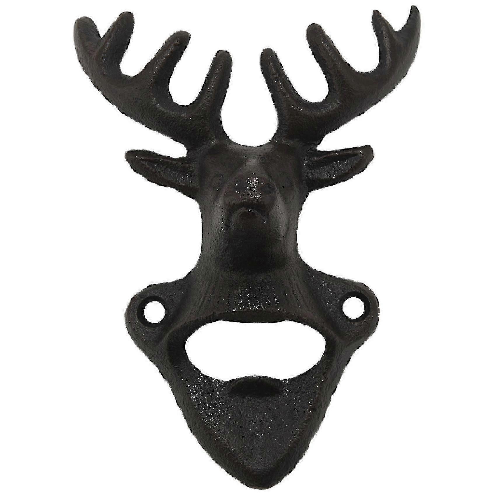 Décapsuleur en métal en forme de renne