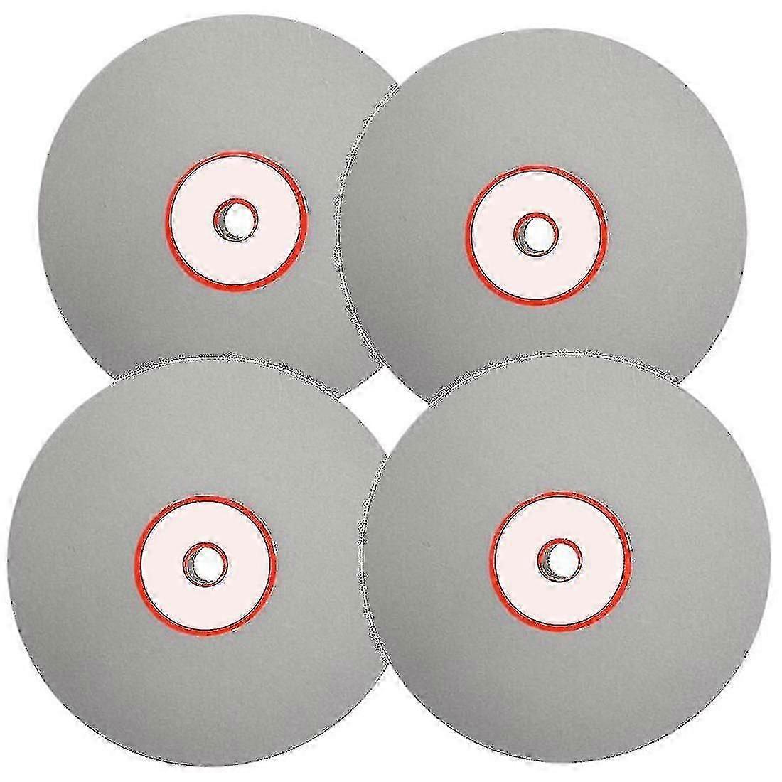 4pcs Disque de polissage de diamant 600 800 1200 3000 Grit 6inch Flat Lap Grinding Wheel Lapping Grinding D