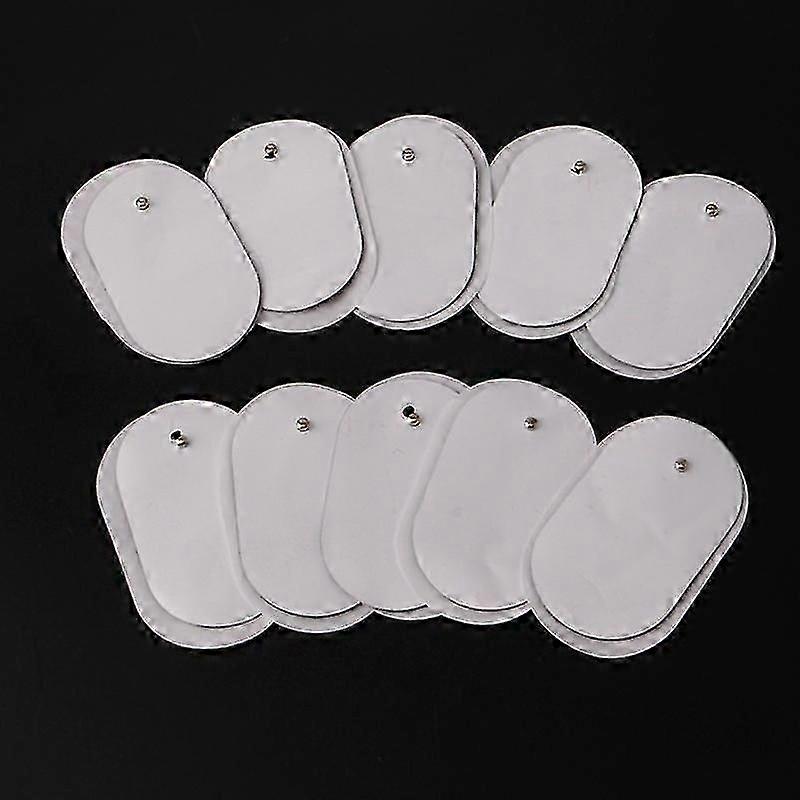 10pcs Practical Gel Tens Units Electrode Replacement Pads For Massager