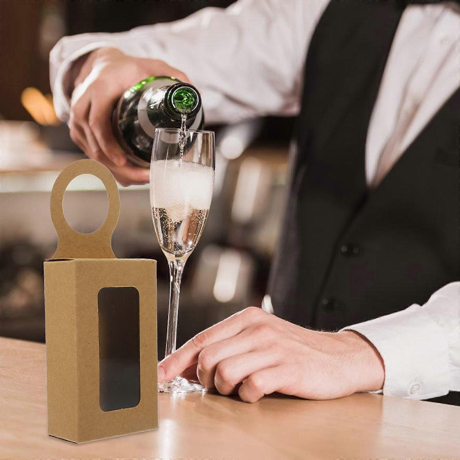 Paper Gift Box Hanger Box for Storage 25Pcs with Handle