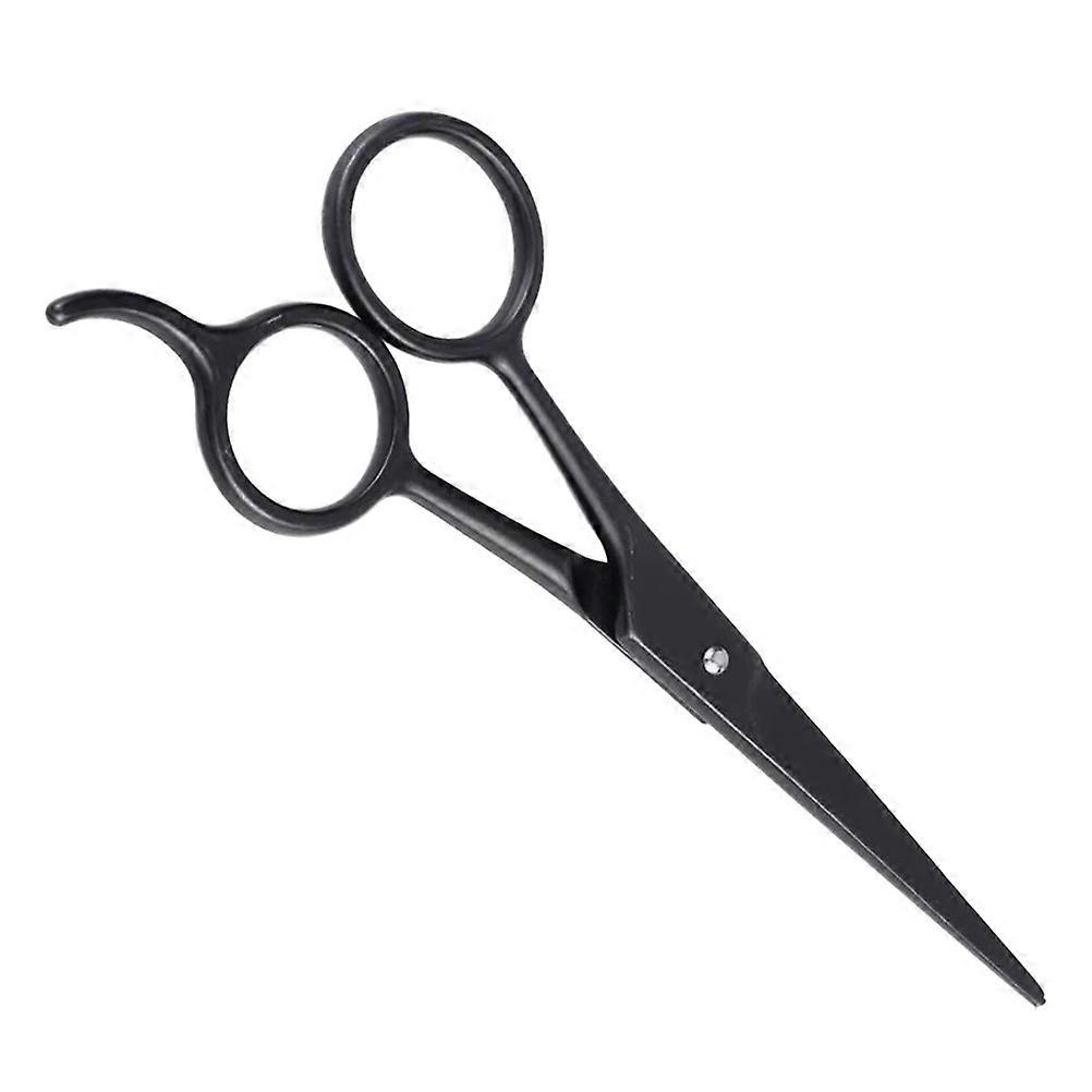 Stainless Steel Beard Scissors for Daily Use Practical Eyebrow Scissors Black