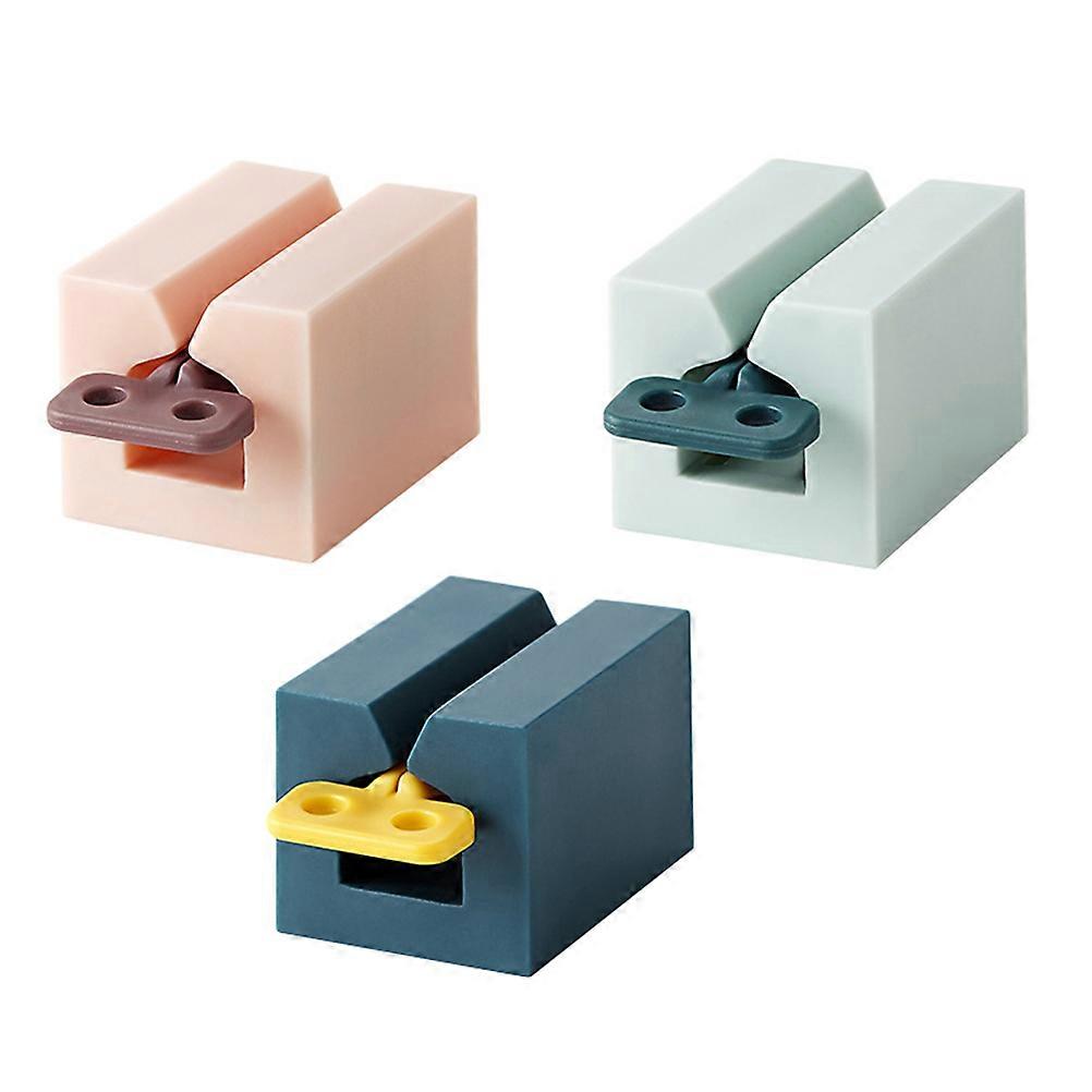 Practical Toothpaste Squeezer for Home Use in 3Pcs Assorted Colors