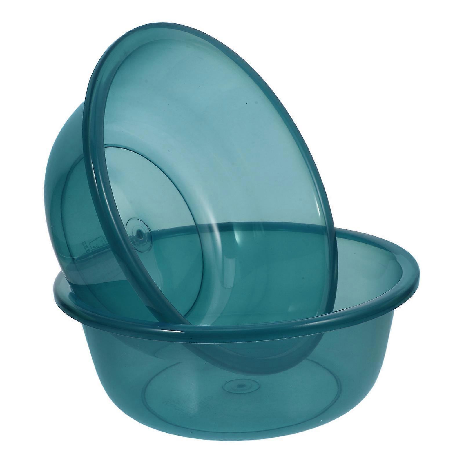 Plastic Wash Basin for Face Cleansing 6Pcs Multi-Purpose Home Use