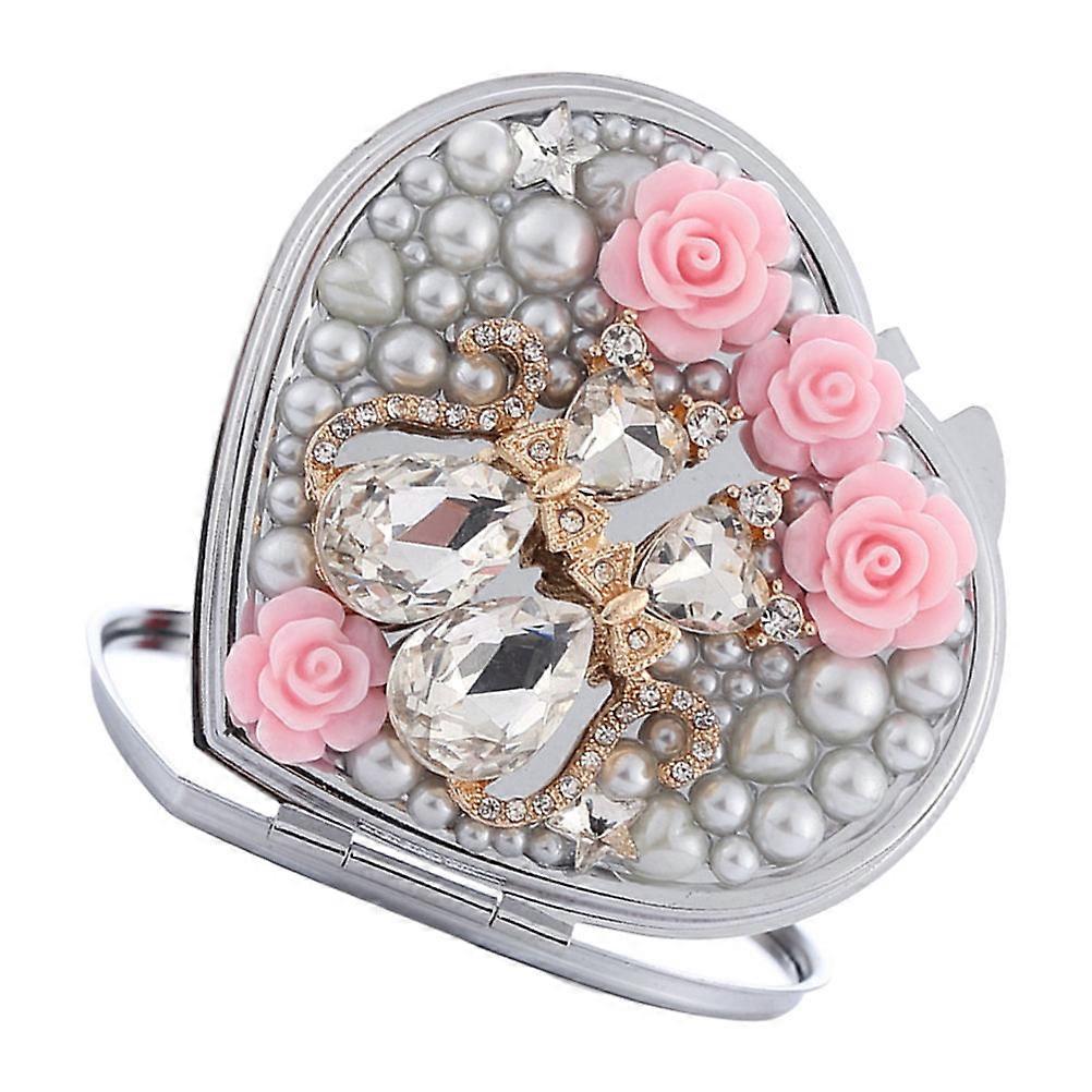 Makeup Shape Mirror with 1Pcs for Portable Use and Travel