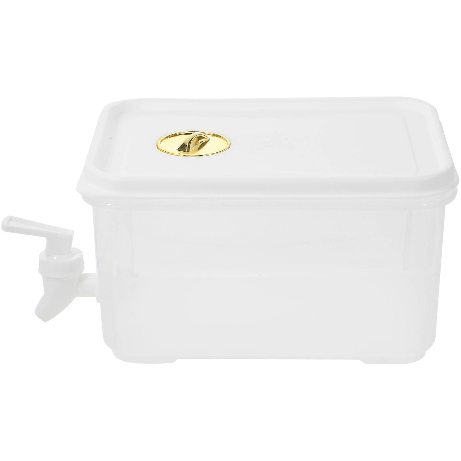 Cold Water Jug Drink Dispenser for Storage Golden