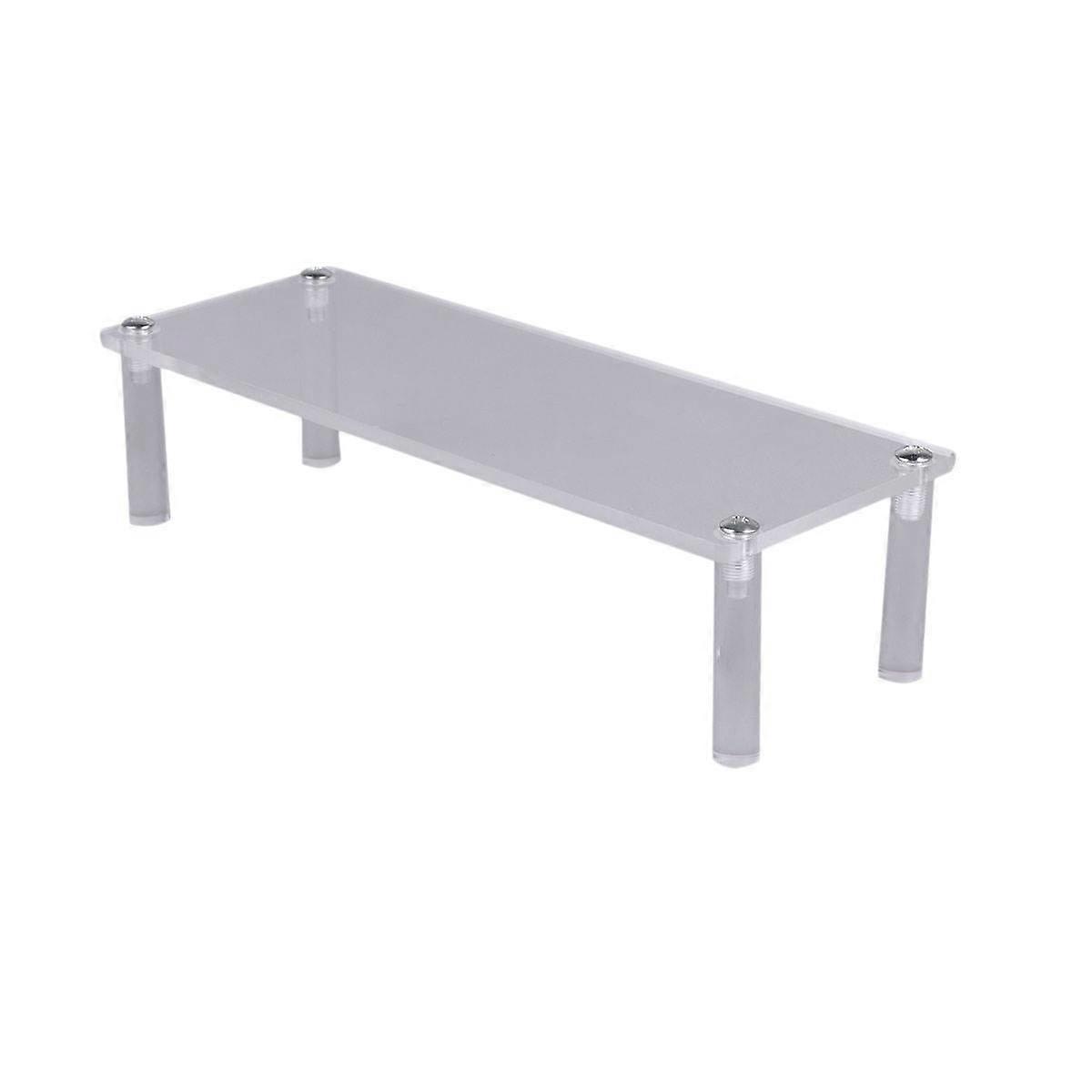 Acrylic Silver Storage Rack for Organizing Toys Models and Collectibles Create Single