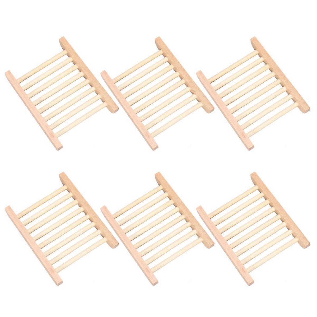 Soap Tray Wooden Soap Holder for Storage 18Pcs Creative Practical Tools