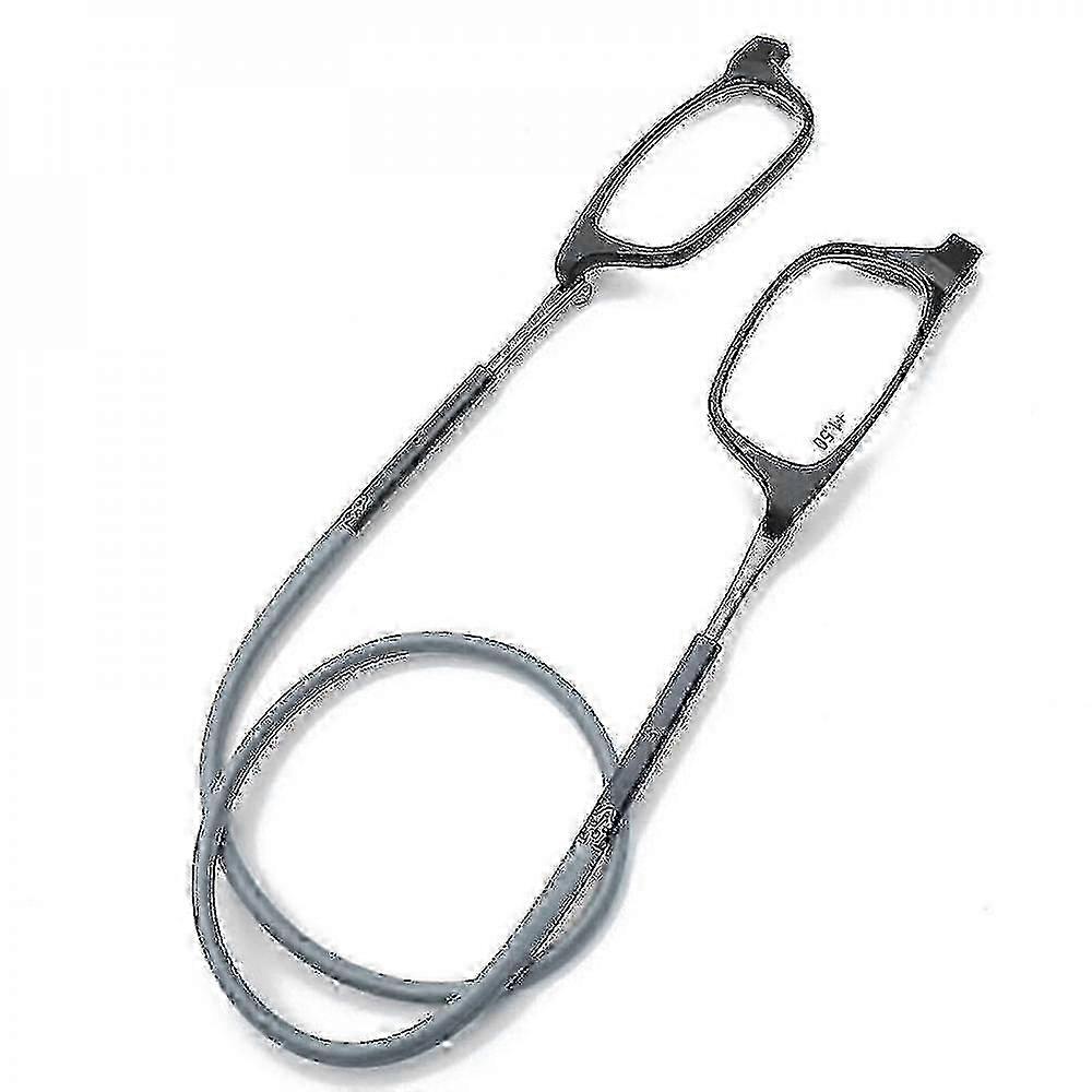 2025 reading glasses with magnetic absorption for neck hanging