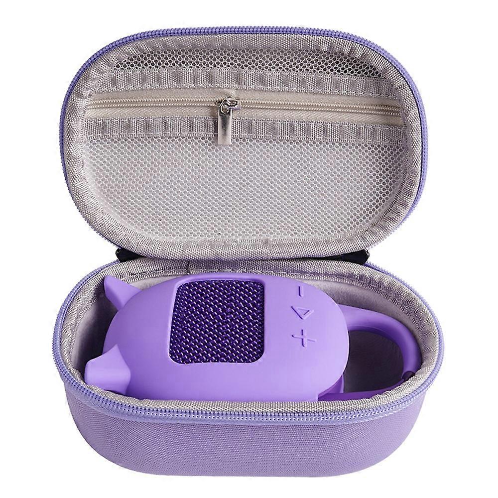 For JBL Clip 5 Bluetooth-compatible Speaker Storage Bag with Silicone Protective Case Set 
