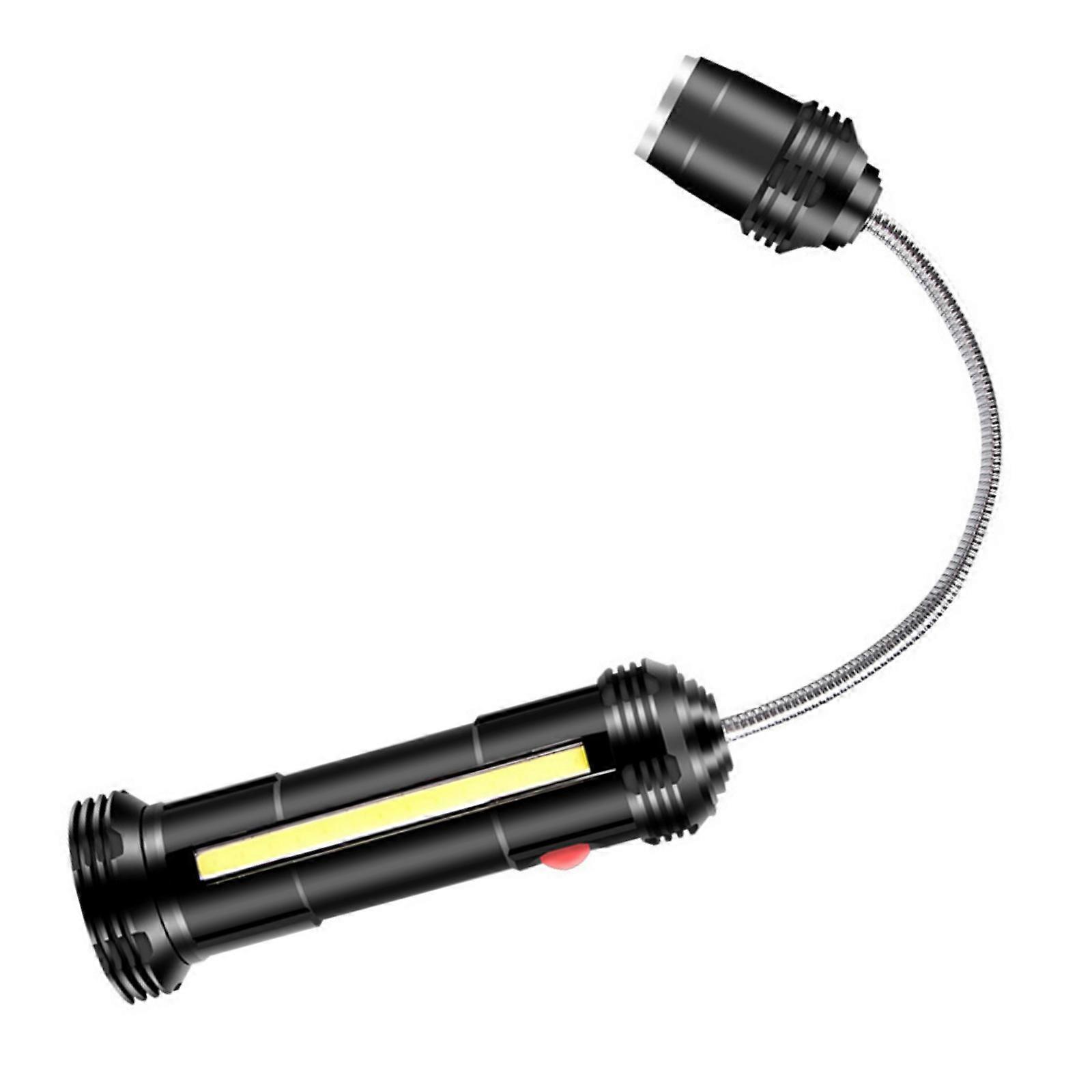 Multifunctional LED Light for Grilling Feature Magnetic Attachments Flexible Neck Rotatable Head and Side Light Multicolor