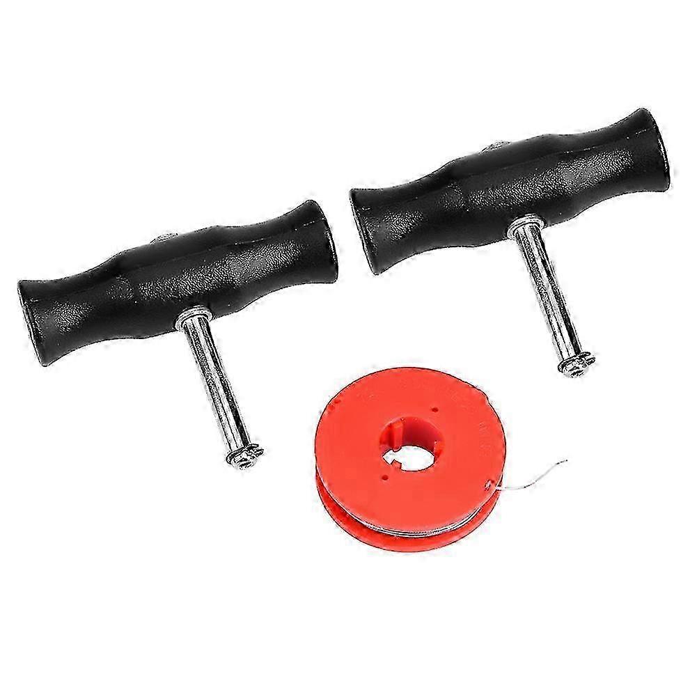 Car Auto Windshield Removal Tool Windscreen Window Glass Cutting Wire & Handles Edition C