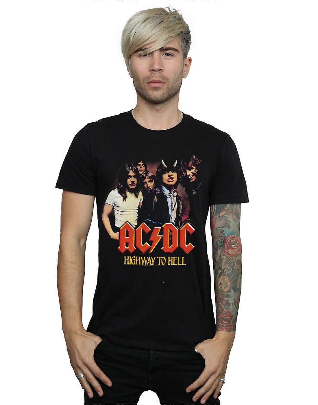 ACDC Men's Highway To Hell Group T-Shirt