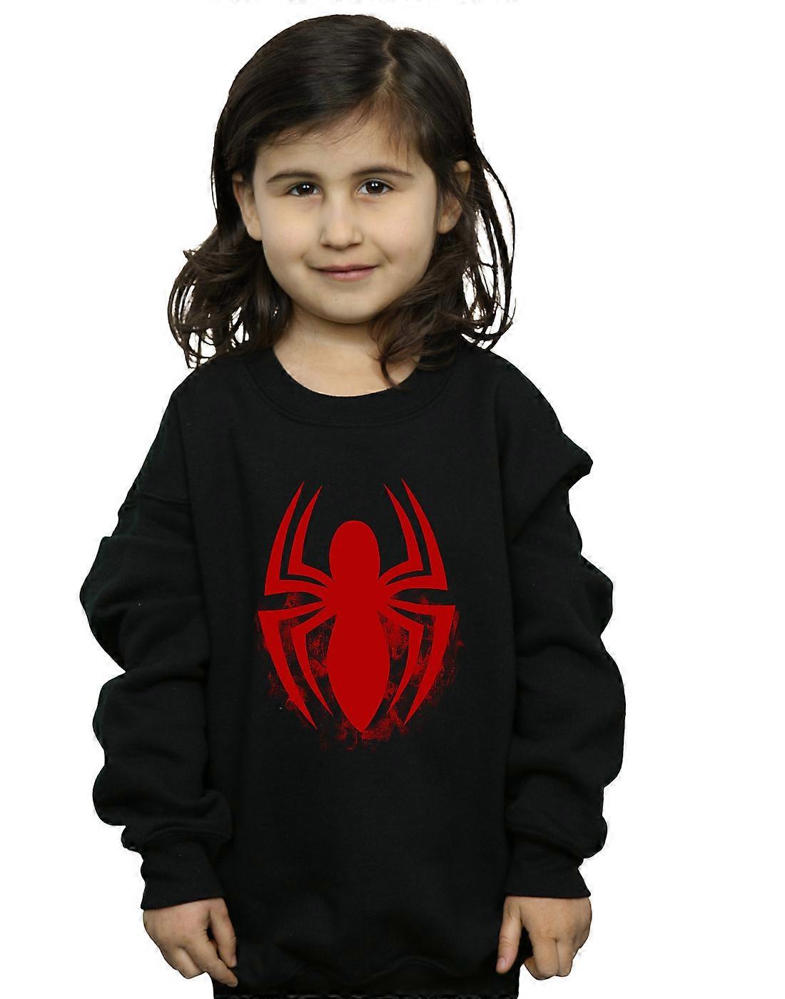 Chicas de Marvel Spider-Man Logo emblema sudadera