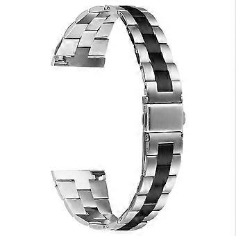 For Huami Amazfit Pace Watch Band Three-Beads Stainless Steel Wrist Strap