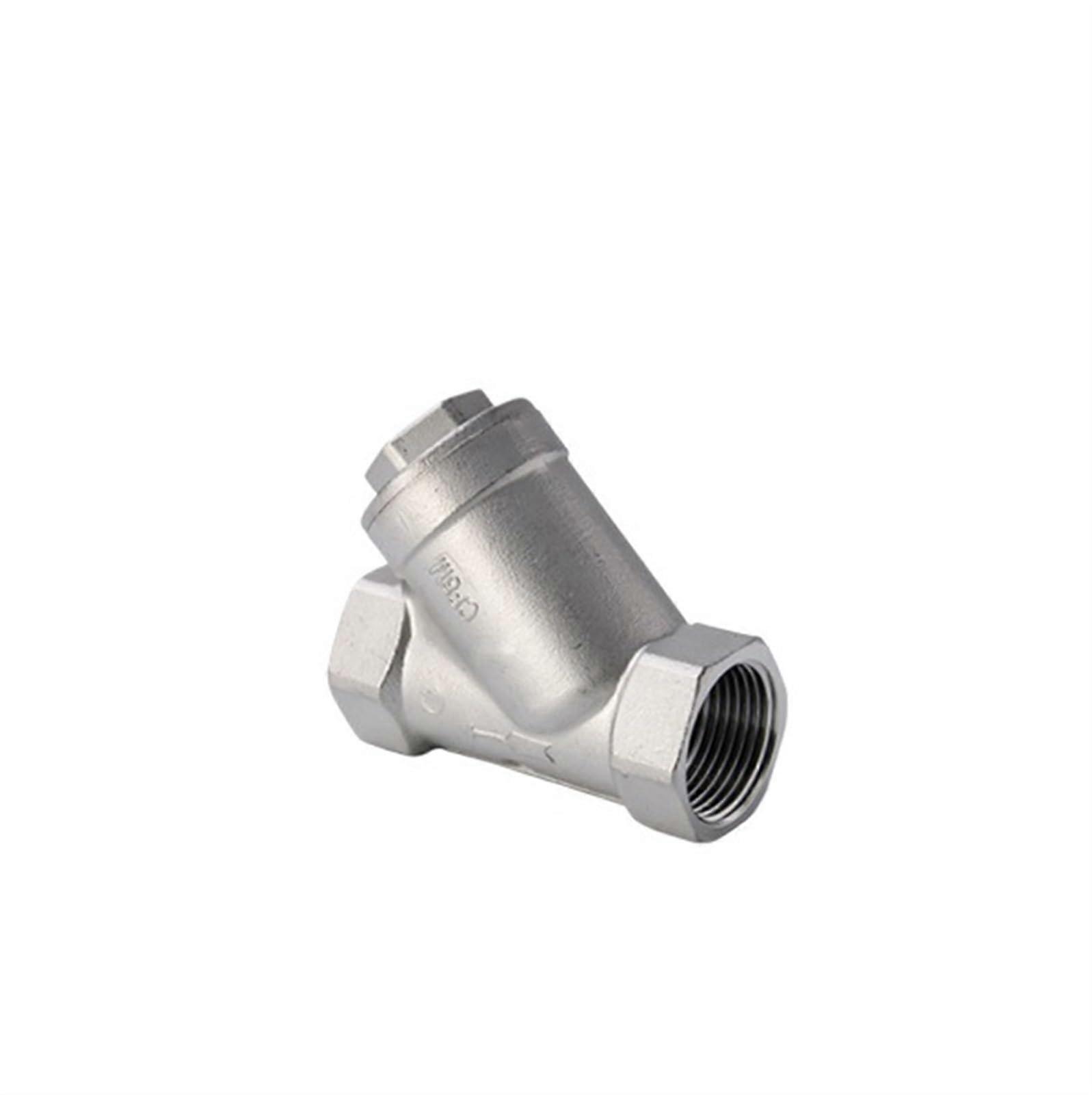 DN50 2' 304 Stainless Steel BSPT Inline Y Strainer Filter,  Flow Corrosion Resistant