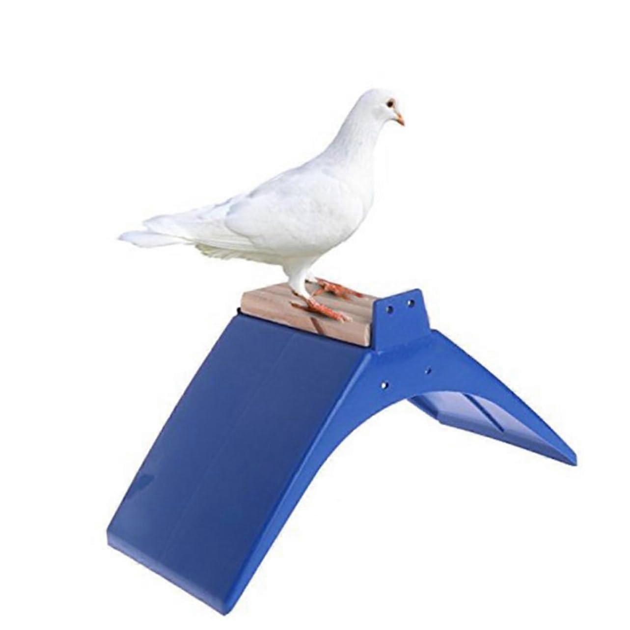 Plastic Pigeon Perch Stand 5Pcs Large Dove Rest Frame with Rounded Base and Easy Installation