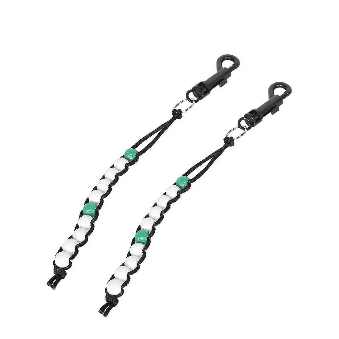 2pcs Golf Stroke Counter Bead Set for Quick Score Tracking and Easy Bead Sliding