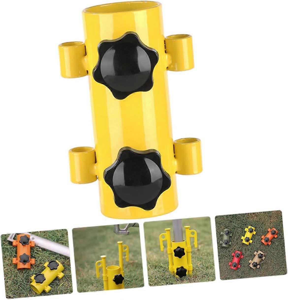 Adjustable Outdoor Umbrella Stand with WindResistant Stability for Camping Awning and Hiking