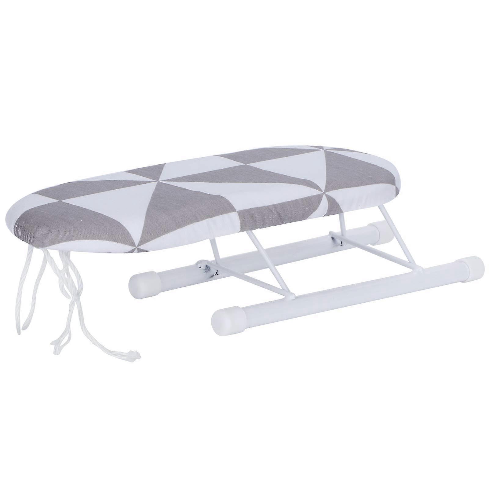 Foldable Mini Ironing Board for Sleeves and Collars with Stable AntiSlip Frame, SpaceSaving Design