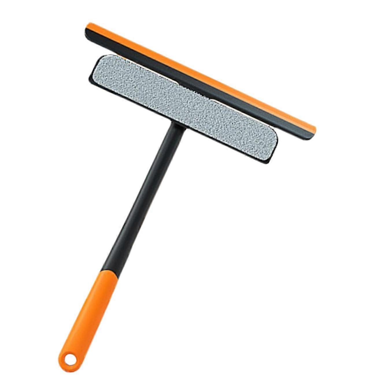 Long Handle Window Screen Cleaner Brush for Windows and Doors, Scratch Mesh Cleaning Tool