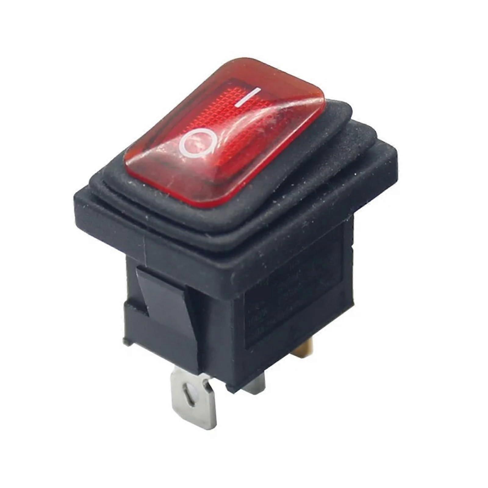 Waterproof Rocker Switch ONOFF 3 Position 21x15mm Panel Mount 125/250V AC Light Power