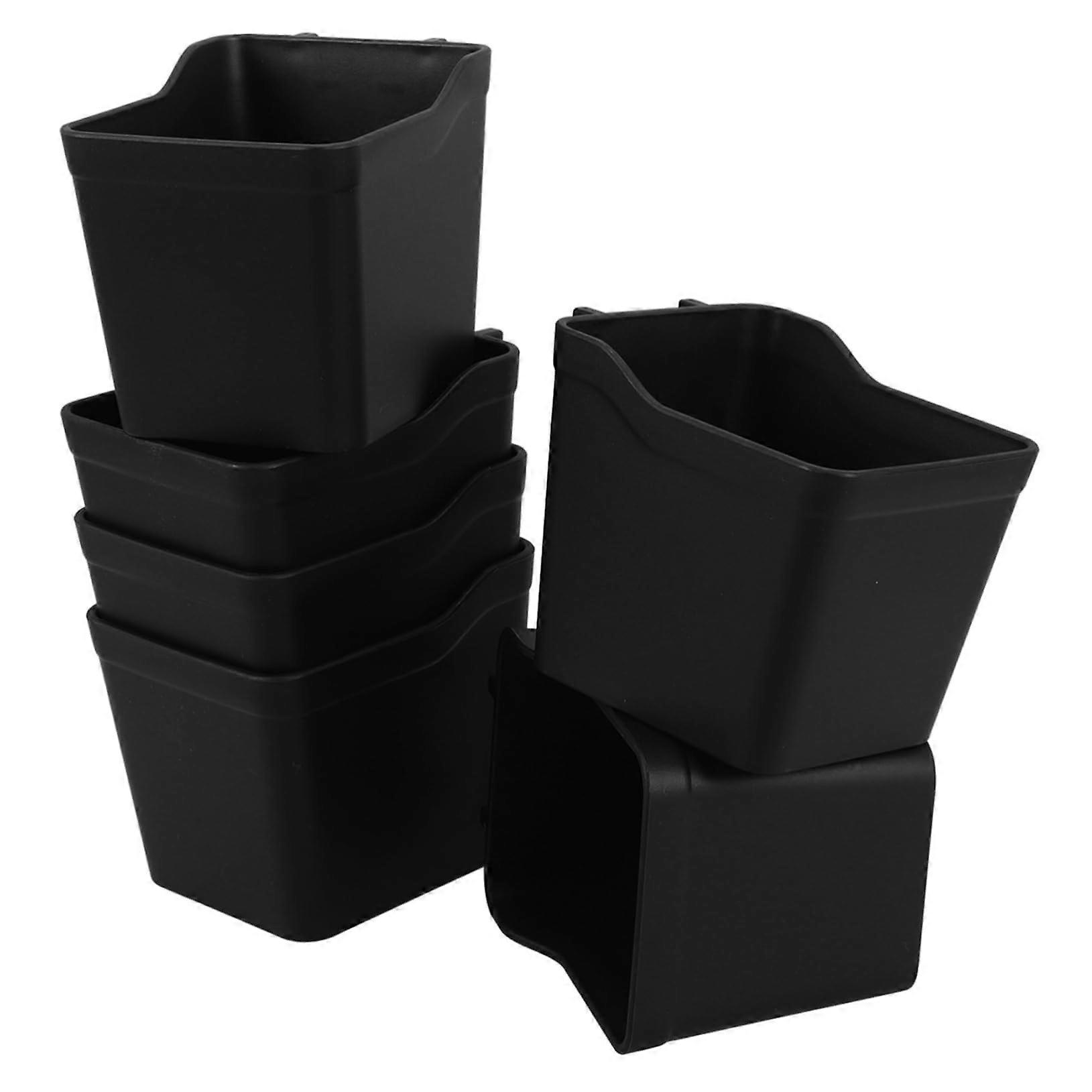 Pegboard Organizer 6pcs Cup Holder Storage Bins Garage and Craft Room Tool Accessory Kit