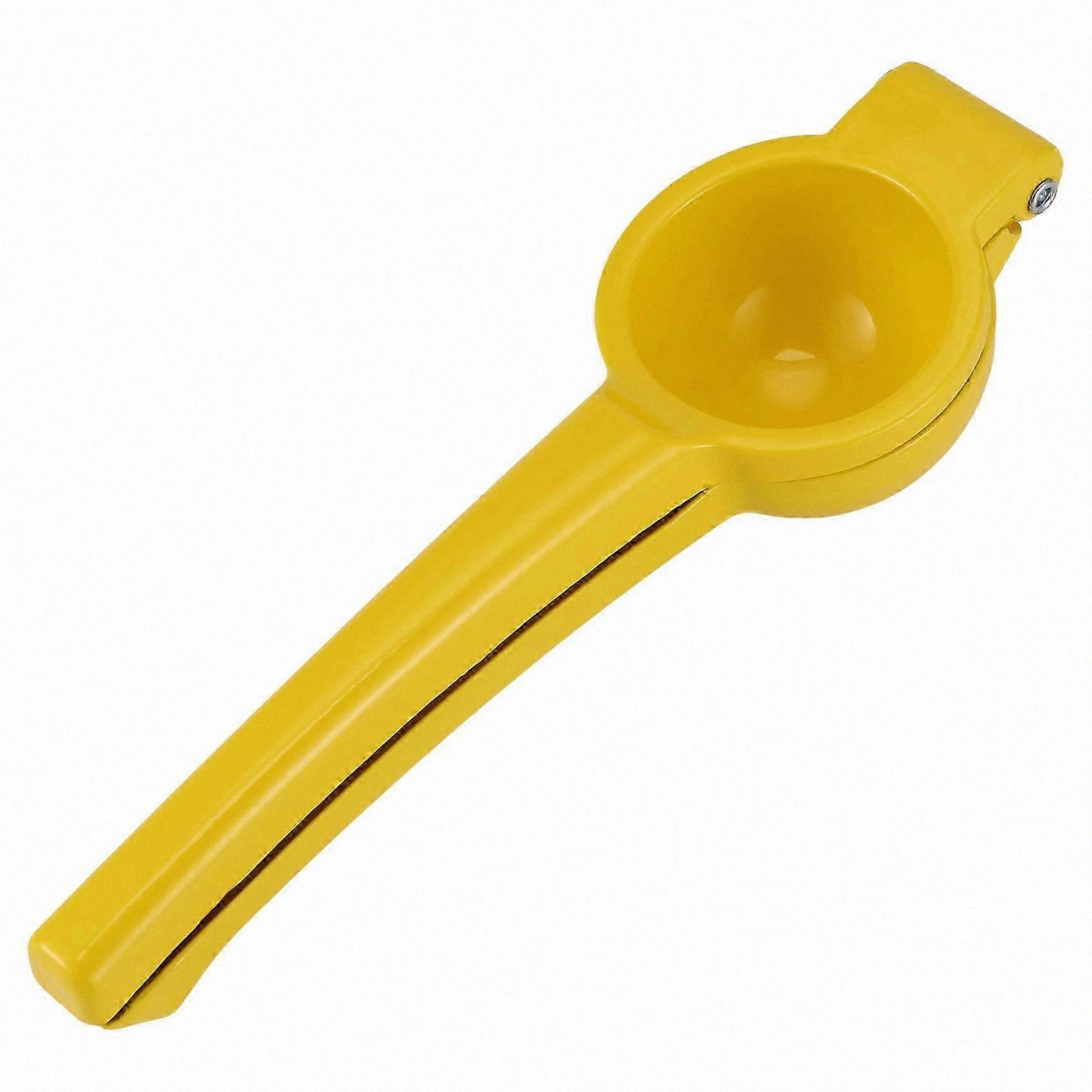 Lemon Juicer Tool - Yellow Metal Squeezer