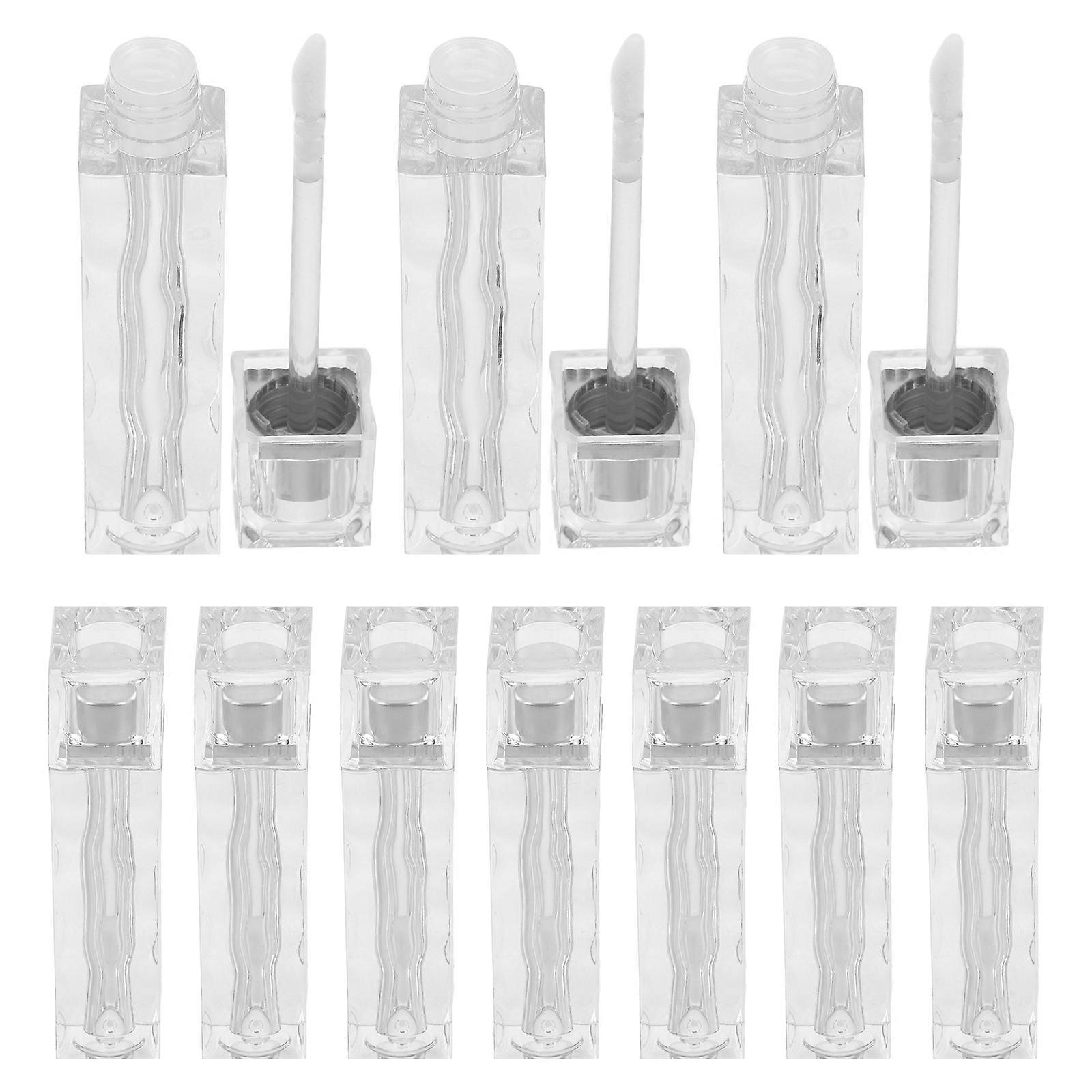 Lip Gloss Containers Transparent Tubes for Storage 30Pcs Refillable Empty Bottles