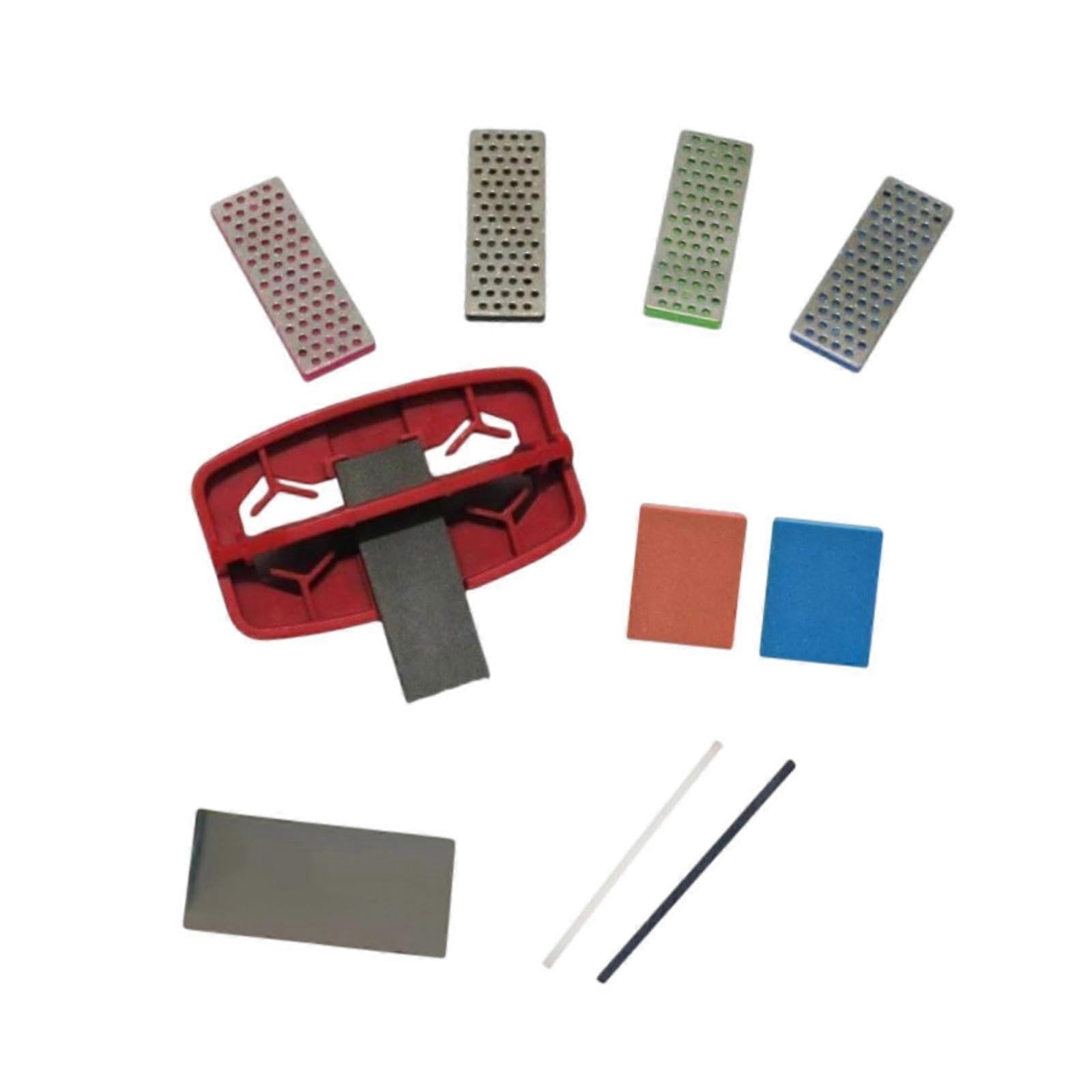Ski Edge Sharpener with Diamond Files 86°89° Snowboard Tuning Kit for Precise Rust Removal