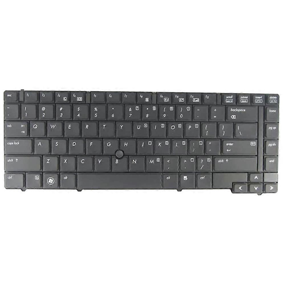 US Black Keyboard with Pointer Replacement for Ergonomic Comfort for HP EliteBook 8440p 8440w