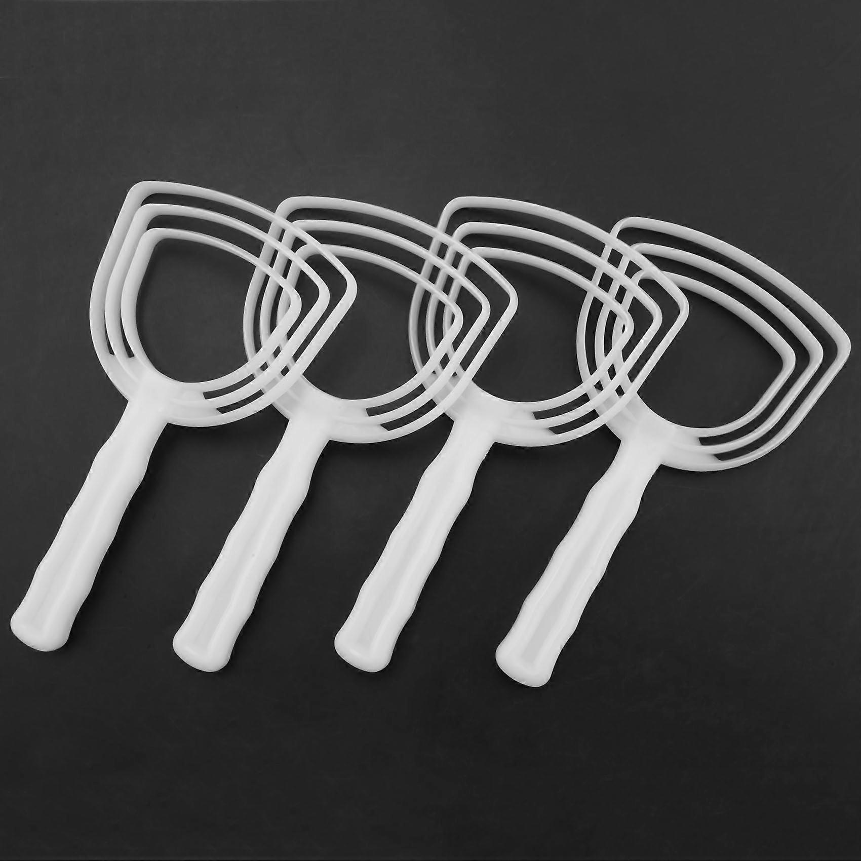 40X Meat Scraper Bone Dust Scraper Bone Scraper White Poly Scraper Bone Dust Remover Square Bone Dust Scraper