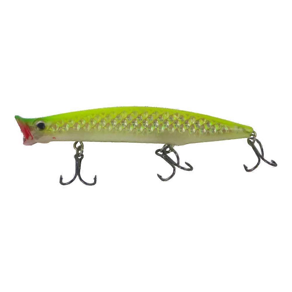 Toppu Mizzu Cupface Popper 110Mm Chartruese Hex Baits & Lures