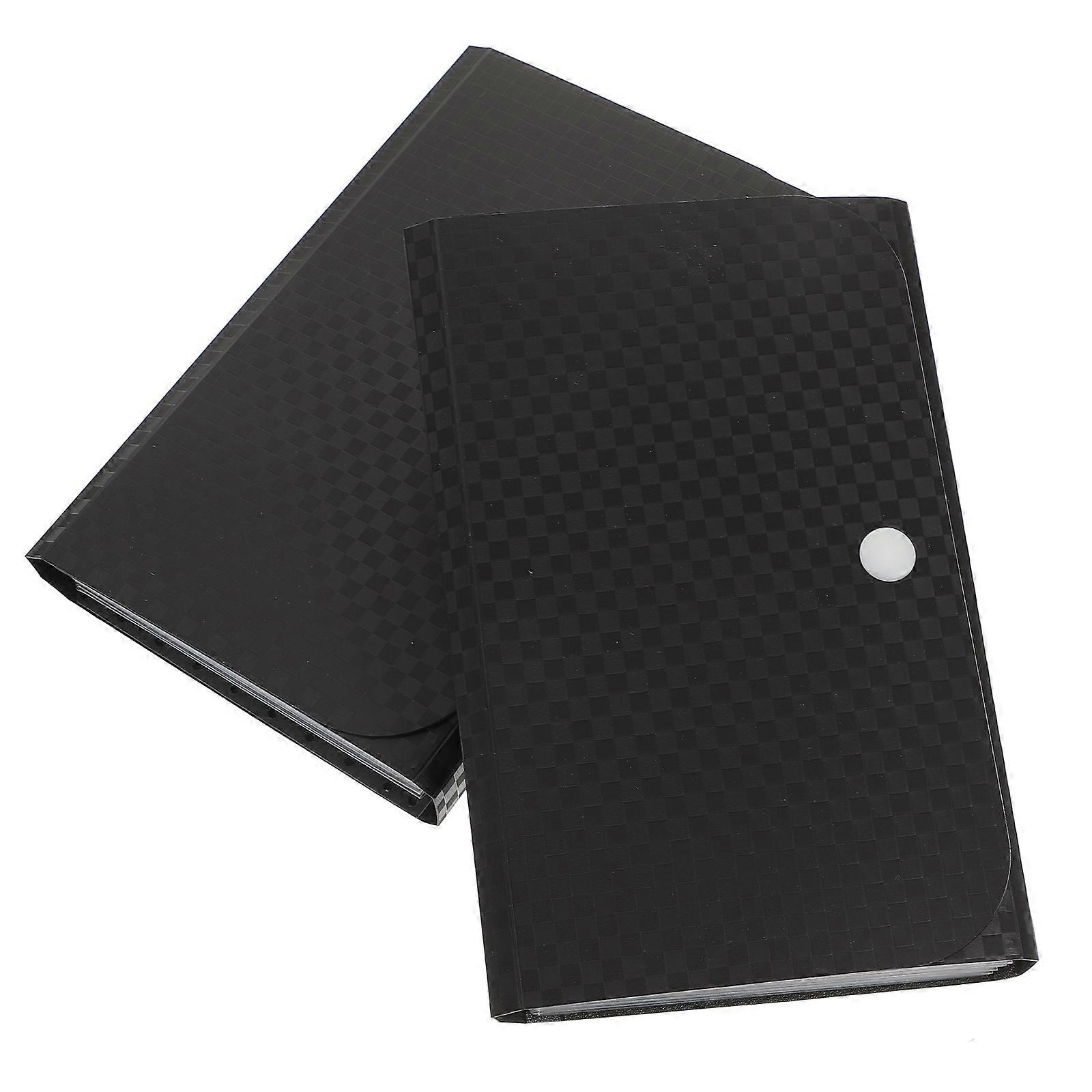 Household File Folder Small Folder Bag for Storage 2Pcs Portable Organizer