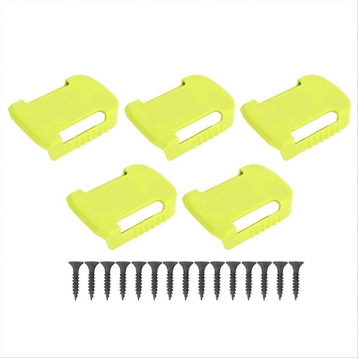 5Pcs Battery Storage Rack Case For 5pin 20V Battery C