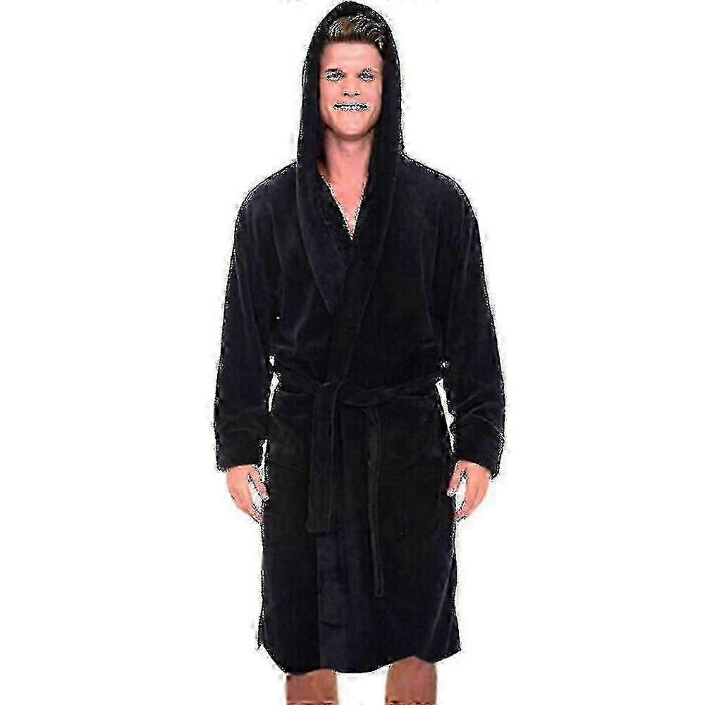 Hooded Bath Robe for Men - Ideal for Night Use