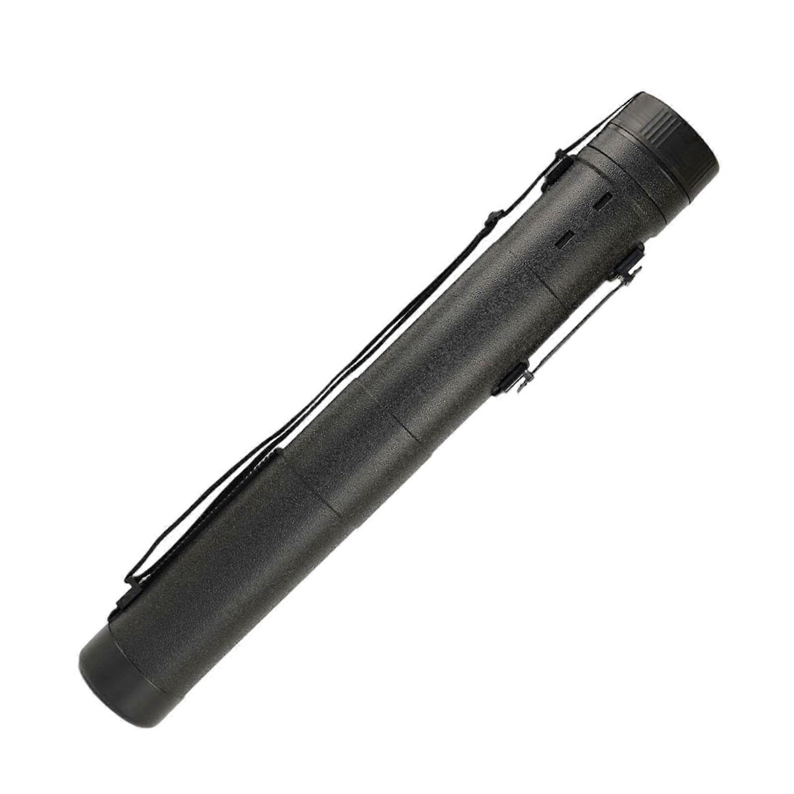 Extendable Poster Tube with Shoulder Strap, Adjustable Length, Waterproof Document Carrying Case