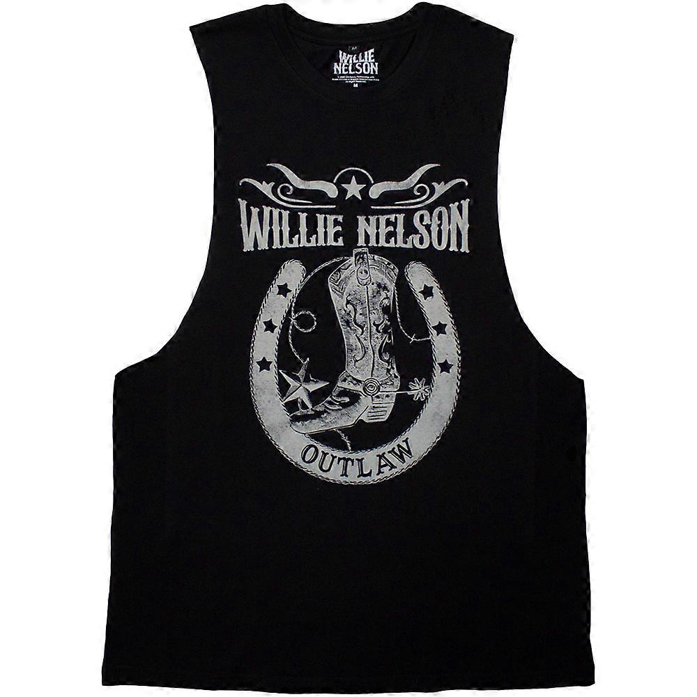 Willie Nelson Outlaw Vest Top