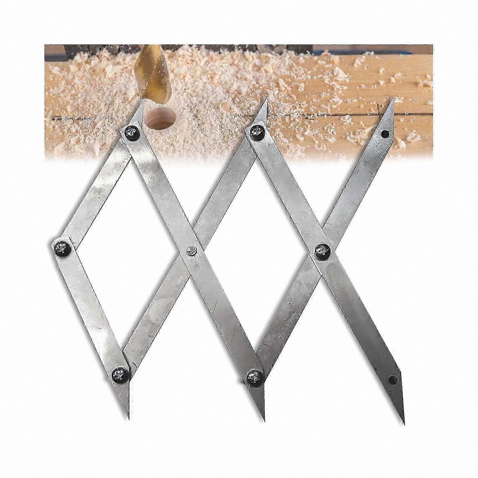 Woodworking Centering Tool for Marking, Equidistant Layout, and Point Positioning